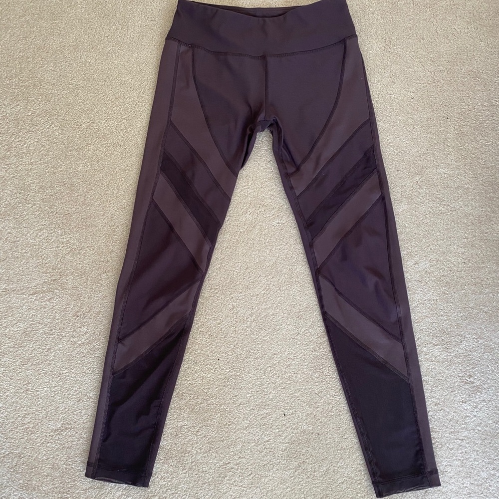 Purple leggings
